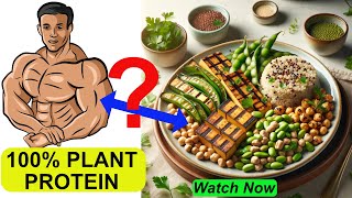 Build Muscle 5 Shockingly HighProtein Vegan Foods [upl. by Brook527]