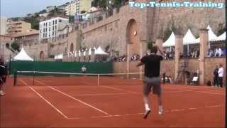 Ferrer Vs Berdych Court Level Part 2 [upl. by Skippie]