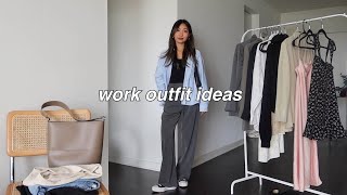 casual work outfit ideas office wear lookbook [upl. by Phippen]