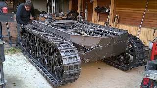 Man Builds TANK for His Son Using Old Vehicle Parts  Start to Finish by meanwhileinthegarage [upl. by Pascasia]