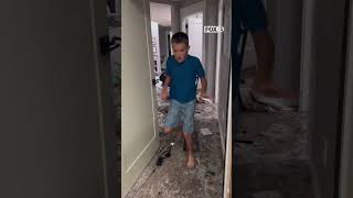 Shocking flooding swamps Orem familys basement utahnews shorts flood [upl. by Anurb261]