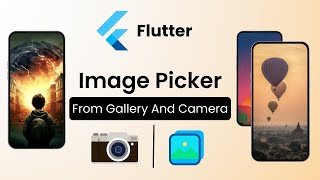 Flutter Tutorial  Image Picker From Gallery amp Camera [upl. by Calypso]