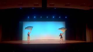 1234  Colorguard Duet WPHS 2024 Spring Showcase [upl. by Ekeiram]