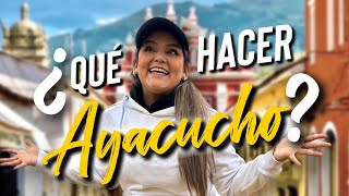 ✅ ¿QUÉ HACER en AYACUCHO ✅ [upl. by Nolyarg]