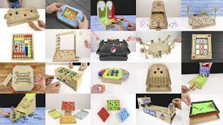 TOP 20 Super Cardboard Games [upl. by Sairu]