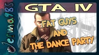 GTA4 Multiplayer Fat Guys and The Dance Party w STAR [upl. by Capone623]