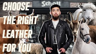 The Best Leather for a Jacket Cow vs Horse vs Heavy vs Light vs Goat vs Lamb vs Suede [upl. by Astrahan]