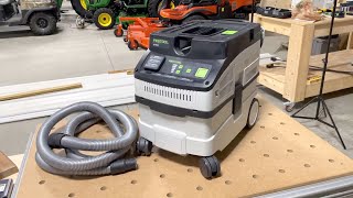 Festool CT 15 Dust Extractor Review [upl. by Fattal]