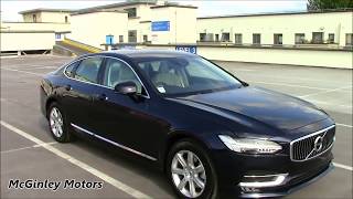 2017 Volvo S90 Inscription D3 Manual [upl. by Enelrad916]