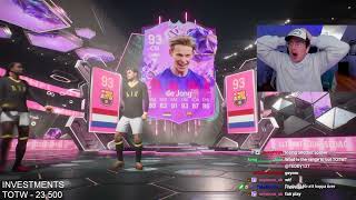 I Packed De Jong And An FC Birthday Icon [upl. by Hafirahs520]