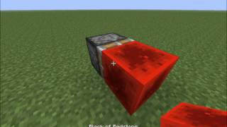 Minecraft Compact Redstone Clock Redstone Block [upl. by Aurita96]