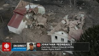 Enquêter sur des crimes de guerre  Human Rights Watch déployé en Ukraine [upl. by Tiffany]