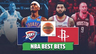 Oklahoma City Thunder vs Houston Rockets NBA Best Bets  NBA Betting Picks amp Predictions  Buckets [upl. by Udale]