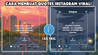 Cara Membuat Quotes Instagram Kekinian [upl. by Iarised]