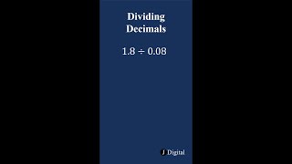 How to Divide Decimal Numbers [upl. by Sleinad]