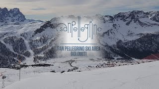 Ski Area Falcade San Pellegrino  Alpe Lusia  Dolomiti Superski  Gopro 5 [upl. by Barker]