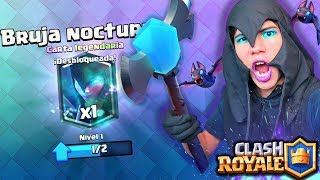 ¡SOY UNA BRUJA NOCTURNA Gano el desafío en Clash Royale  ANTRAX ☣ [upl. by Allimak170]