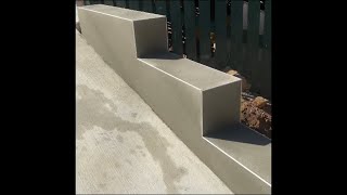 RENDERING a small retaining wall [upl. by Milburr]