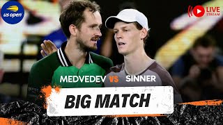 ATP LIVE JANNIK SINNER VS DANIIL MEDVEDEV ATP US OPEN 2024 TENNIS PREVIEW STREAM [upl. by Heffron]