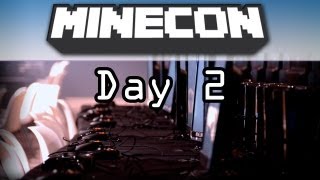 Day 2 Of Minecon 2012  What Its Like To Be There Mojang Panels amp Goodbyes [upl. by Acalia]