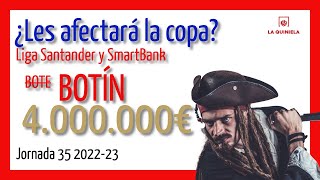 1❌2 Pronóstico de la Quiniela Jornada 35  202223 ⚽ Liga Santander y SmartBank [upl. by Bashee988]