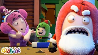 Santa Swap  Oddbods Christmas Special  Oddbods  Kids Songs  Nursery Rhymes  Sleep Baby Songs [upl. by Garlanda]