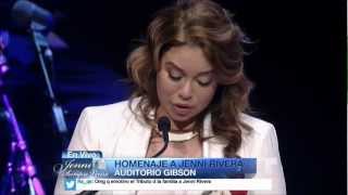 Janney Chiquis Habla en Homenaje a Jenni Rivera  Funerales 12192012 [upl. by Eniahpets626]