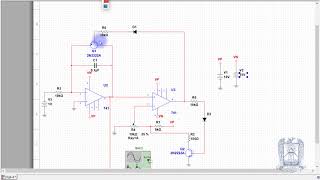 18 Generador diente de sierra con amplificadores operacionales [upl. by Noled]