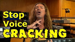 How To Stop Voice Cracking And Croaking Singing Teacher  Ken Tamplin Vocal Academy  Vocal Warm Up [upl. by Cary]