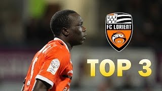 TOP 3 Buts  FC Lorient  20132014 1ère partie [upl. by Lekzehcey]