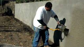 Stucco sprayer hopper gun [upl. by Jenette]