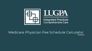 Medicare PFS Calculator Tutorial [upl. by Prasad391]