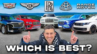 Cullinan v Range Rover v Maybach v Bentayga v Escalade ULTIMATE luxury SUV [upl. by Ultun]