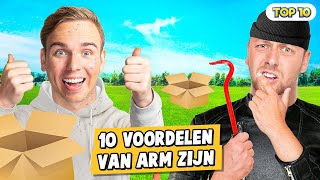 10 VOORDELEN VAN ARM ZIJN [upl. by Aretha]