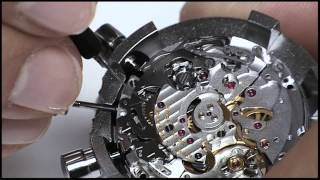 Unterhalt eines mechanischen Chronographen von Breitling [upl. by Olegna]