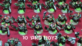 Evil Sunz Ork Army Aug 2012 [upl. by Ammann]