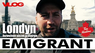 Rozwożę leki w centrum Londynu ciekawe miejsca i pałac króla  EMIGRANT VLOG [upl. by Holleran318]