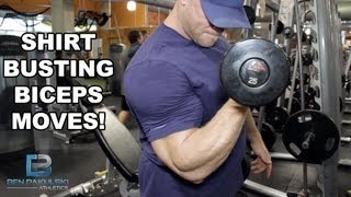 Ben Pakulski Teaches Bicep Training amp Biceps Workout Tips [upl. by Refitsirhc652]