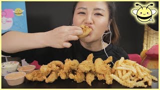 ASMR RAISING CANES CHICKEN FINGERS l Eating Sounds l No Talking [upl. by Ttej]