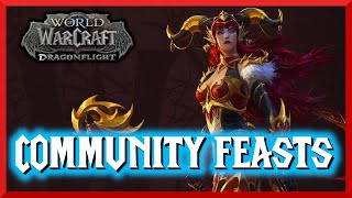 Community Feasts  World of Warcraft  Dragonflight [upl. by Leann]