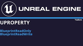 UE4 and C UPROPERTY BlueprintReadOnly BlueprintReadWrite [upl. by Ynagoham755]