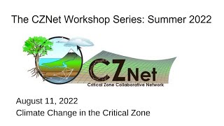 CZNet  Climate Change in the Critical Zone Educator Workshop [upl. by Icam]