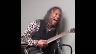 ANGRY JAMES HETFIELD SMASHES AMP DURING PRACTICE KIRK HAMMETT LAUGHS  METALLICA SHORTS [upl. by Garaway]