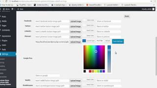 Custom Share Buttons with Floating Sidebar  Wordpress Social Plugin [upl. by Dyanne791]