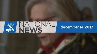 APTN National News December 14 2017  Special Council For Reconciliation JHR In Hollow Water [upl. by Saile]