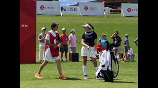 原英莉花 LPGA Lotte Golf Championship ロッテ・ゴルフチャンピオンシップ in Hawaii shorts [upl. by Idieh]