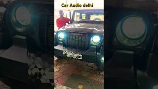 thar fog lights projector fog lamp installed Mahindra thar led fog lamp thar modified tharmodified [upl. by Koby861]