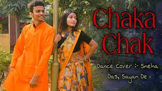 Chaka Chak  Atrangi Re  Sara Ali Khan  Dhanush  Shreya Ghoshal  Moves with SNEHA  Dance video [upl. by Roswald]