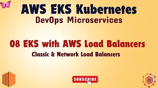 🚀 08 EKS with AWS Load Balancers Classic amp Network Load Balancers 🔥 aws eks ebs [upl. by Cyrill]