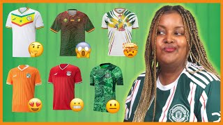 RATING EVERY AFCON 2023 HOME KITS  IVORY COAST NIGERIA SENEGAL EGYPT amp MORE [upl. by Keligot]